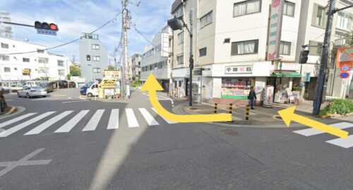 世田谷フィジコ渋谷店アクセスマップ⑤