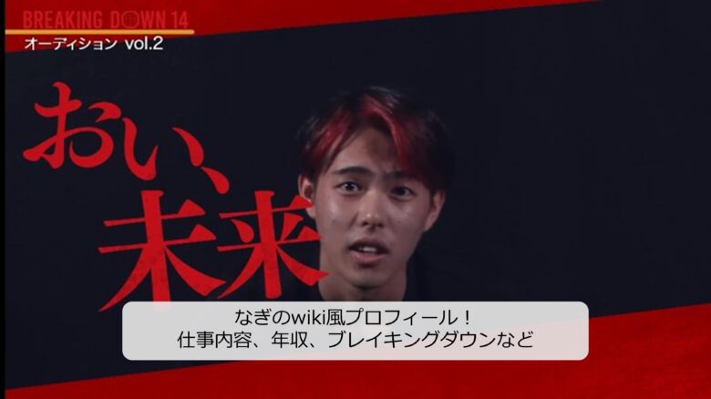 なぎのwiki風プロフィール！仕事内容、年齢、身長、戦績、年収など 