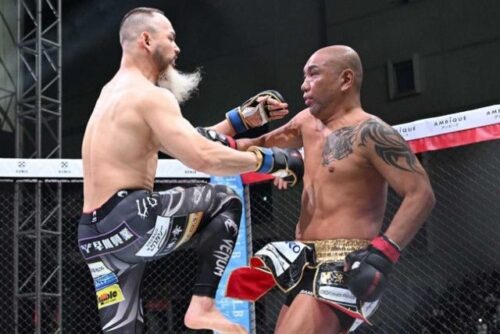 erio San Pierre◎ vsサップ西成の試合画像①