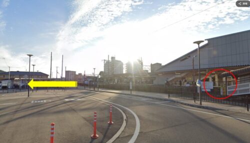 MIYAHARA KICK FITNESS GYM姫路店までのアクセス①
