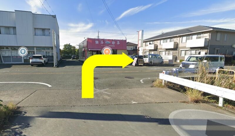 テンクローバージムへのアクセスマップ2