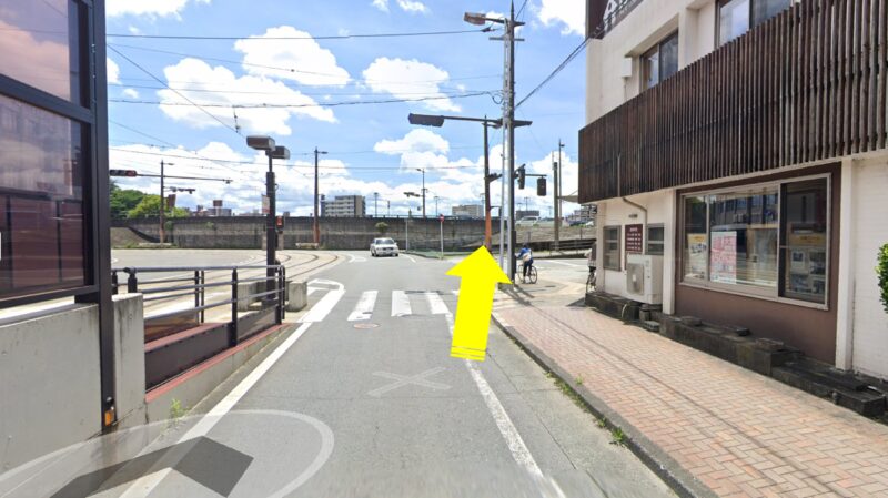 ケーフィットラボ熊本店までのアクセスマップ1