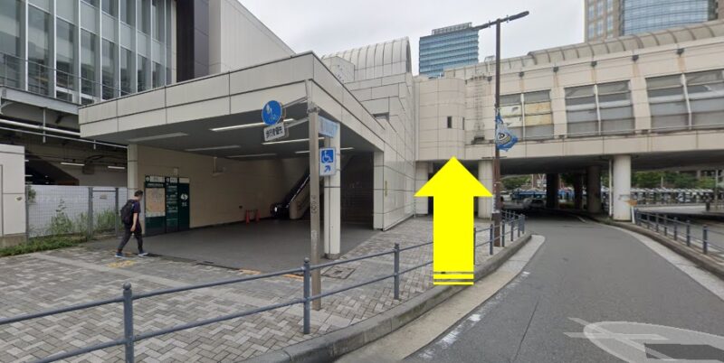 KICKY FITNESS川崎駅前店へのアクセスマップ1
