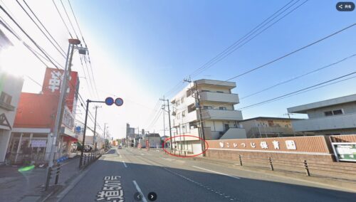 REX GYMに駅から徒歩で行くまでの流れ④