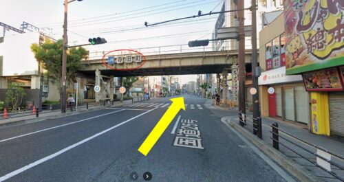 パラエストラ大阪までのアクセス①